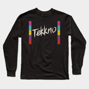 Tekkno Vintage Long Sleeve T-Shirt